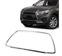 SUTISVITA Remplacement décoratif protecteur, garniture de calandre pour pare-chocs avant pour Outlander Sport ASX RVR, Chrome Trim