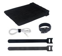 SUTOUG 60 Lot de attache cable réutilisables, serre cable, scratch cable pour câbles de charge de bureau, maison et bureau, 200 * 12mm