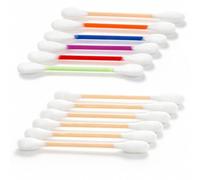 Sutowe Lot de 12 cotons-tiges à mâcher de 16 cm pour chatons contre l'ennui dans la maison, cordons à mâcher pour soins dentaires, grand jouet interactif pour chats actifs - Un excellent cadeau