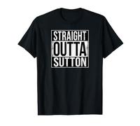 SUTTA Sutton Droit T-Shirt Graphique avec Valeur