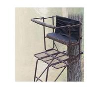 SUTTER Mirador Chasse transportable pour 2 Personnes 5,0m / en Acier, siège rembourrée/Affût perché & Échelles d'affût