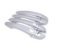 SUTVCM Couvercle Poignées Porte LHD Décorations Extérieures Protection Contre Rayures Pour Peugeot 208 2019 2020 2021 2022 2023 2024 Capuchon poignée porte extérieure(A 2 keyless Entry)