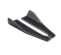 SUTVCM Jupe Latérale De Voiture pour VW pour Golf Mk7 pour Golf 7 Accessoires De Protection De Spoiler De Pare-Chocs Séparateur lèvre d'extension Jupe latérale(Carbone)