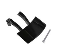 SUTVCM Kit Poignée Porte Extérieure Gauche Droite Pour CRZ CR-Z 2010 2011 2012 2013 2014 2015 Capuchon poignée porte extérieure(Noir à gauche)