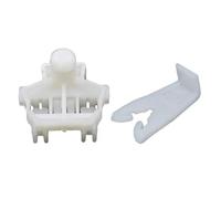 SUTVCM Lève-vitre électrique 7700842241 7700842240 Pour R&enault Pour Clio II 1998-2005 Boucle Fixation Lève-vitre Électrique