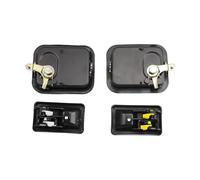 SUTVCM Poignées porte intérieure voiture Intérieur Voiture Poignée Porte Extérieure Gauche Pour Jeep Pour Wrangler 1987-2006 Pour CJ 1976-1986 55176477AB 55176383AE