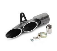 SUTVCM pour CMX 500 CMX500 Tuyau Silencieux D'échappement Moto(Fibre de Carbone)