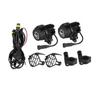 SUTVCM Protecteur phare moto Pour R1200GS LC ADV F800GS F750GS F650GS R1150GS Moto Phares Avant À Haute Luminosité Auxiliaires Ensemble Antibrouillard(A set no relay)