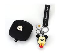 Suublg Powerbeats Pro Coque de protection en silicone avec poupée, coque de protection intégrale en silicone souple compatible avec Beats Powerbeats Pro (Mickey)