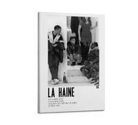suumyo Poster de film La Haine - Décoration de chambre, affiche artistique pour chambre à coucher, salon - 20 x 30 cm - Style cadre