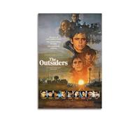 suumyo Poster de film vintage The Outsiders - Décoration de chambre - Poster artistique pour chambre à coucher, salon - 40 x 60 cm - Style sans cadre