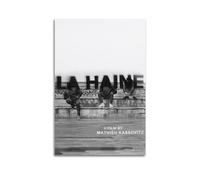 suumyo Poster du film La Haine - Décoration de chambre - Affiche artistique pour chambre à coucher, salon - 60 x 90 cm - Sans cadre
