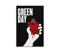 suumyo Poster Green Day - Décoration de chambre - Poster artistique pour chambre à coucher, salon - 30 x 45 cm - Sans cadre