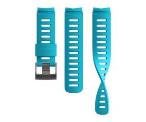 SUUNTO 22 DIV1 Bracelet de Montres en Silicone S+M, Compatible avec SUUNTO Ocean, Vertical, Race, Race S, 9 Peak Pro, 9 Peak et 5 Peak, Conçu pour Tous Les Sports (Plongée), 22 mm