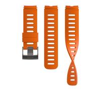 Suunto - Bracelet montre - 22 Div1 Silicone Strap Tangerine S+M en Silicone - Orange Orange