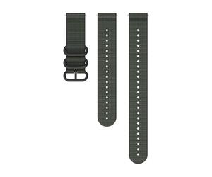 SUUNTO 22 EXP1 Bracelet de Montre Compatible avec SUUNTO Race, Vertical, 9 Peak Pro, 9 Peak, 5 Peak, Strap Bande de Remplacement en Textile de 22mm, M+L