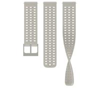 Suunto - 22 mm Athletic 2 Silicone Strap - Bracelet montre Sand Gray - S/M