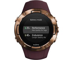 Suunto 5 Montre de Sport GPS légère et compacte avec Tracker d'Activité 24/7 et Mesure de la Fréquence Cardiaque au poignet.