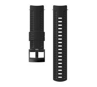 Suunto Athletic 2 - Bracelet de montre pour montre intelligente - taille Medium - noir - pour Suunto 9, Spartan Sport HR Baro Stealth, Spartan Sport Wrist HR