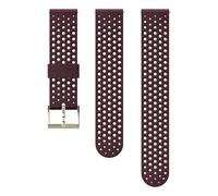 Suunto Bracelet Suunto 20mm Ath1 Silicone Burgundy Gold S+M Pourpre - Notre sélection de bracelets pour montres électroniques