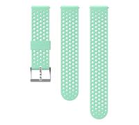 Suunto Bracelet Suunto 20mm Ath1 Silicone Ocean Steel S+M Turquoise - Notre sélection de bracelets pour montres électroniques