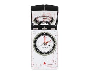 SUUNTO MC-2 Boussole de Navigation Professionnelle, Compass d'Orientation Multifonction avec Loupe Intégrée à la Plaquette, Déclinaison Réglable pour Randonnée Camping Hiking