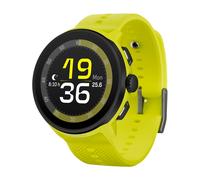 Suunto - Montre GPS - Suunto Run Lime + Silicone Strap en Silicone - Jaune Jaune