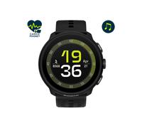Suunto - Montre GPS - Suunto Run All Black + Silicone Strap en Silicone - Noir Noir