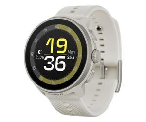 Suunto Run - Polyamide renforcé en fibre de verre gris clair - montre de sport avec bracelet - silicone - gris clair - taille du poignet : 125-175 mm - affichage 1.32" - Bluetooth - 51 g - frost...
