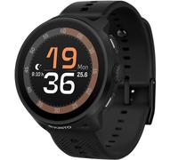 SUUNTO Run W/ Silicone Strap - Mixte - Noir - taille Unique- modèle 2025