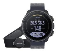 SUUNTO Vertical Black Ocean W/hr Belt - Mixte - Noir - taille Unique- modèle 2025