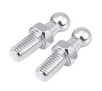 Suuonee Boulon à Rotule M8 en Acier Inoxydable, 2 Pièces pour Vérin à Gaz, Fixation de Hayon de Coffre, 10mm