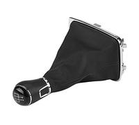 Suuonee Bouton de changement de vitesse de bâton, bouton de changement de vitesse de voiture en cuir artificiel de vitesse + couverture de démarrage de guêtre pour 7 MK7