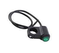 Suuonee Moto Phare Interrupteur, 12 V Universel 22mm Guidon Brouillard Spot lumière ON/OFF Interrupteur Étanche