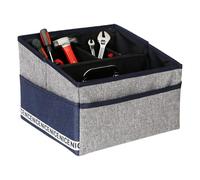 SUV Kofferraum Organizer - 18L Großvolumige Transportbox Mit Robuster Konstruktion, Vielseitige Aufbewahrung Für Snacks, Flaschen, Plüschtiere Und Haushaltszubehör | Einsatz Auto Kofferraum Reisen Ein