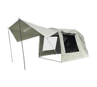 SUV Tent, Camping Tailgate Attachment Shelter, Oxford and Polyester Fabric with Gauze, Foldable UV-Proof Car Extension for Road Trips, Outdoor Adventures and Tailgating, 485x240x195cm