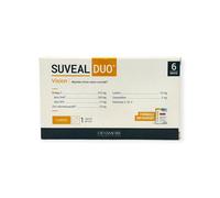 Densmore - SUVEAL Duo - Complément Alimentaire Ophtalmologique à base de DHA (Oméga 3), Lutéine, Zéaxanthine, Vitamines et Zinc - Idéal Vision - 180 Capsules - Cure de 6 mois - Fabriqué en France