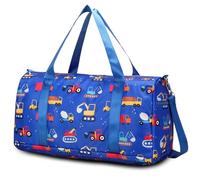 Suweir Sac de sport pour enfant - Sac de voyage pour garçon et fille - Avec compartiment humide - Sac de natation - Sac de weekend - Sac de football - Sac de bain pour voyage, fitness, sport, école