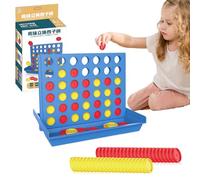 SUWIWKKOA Quatre gagnants, jeux pour enfants, quatre gagnants, jeu de stratégie pour 2 joueurs, jeu de société vertical 4 en une rangée, cadeaux éducatifs pour enfants