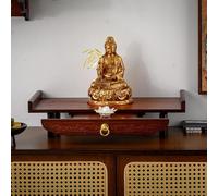 SUWOOPH Étagère d'autel de méditation de Table, Table d'exposition for l'espace d'encens, autel Compact for la décoration intérieure(50cm)