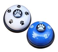 Suxdlan Cloches d'entraînement pour Chiens, 2 pièces, Cloches de Pot interactives pour Chiens, Petit Appel pour Animaux de Compagnie pour l'entraînement et la Communication