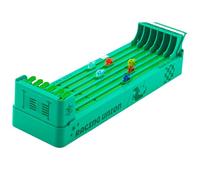 Suxdlan Jeu de Courses de Chevaux électriques, 13 x 4 x 3 Pouces, 6 Tables Jeux Multiples intégrées avec Interrupteur Marche/arrêt, boîte Rangement pour bannières Pays, pour fête Entre Amis et famil