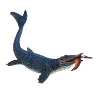 Suxdlan Jouet Dinosaure Mosasaurus de 11 Pouces - Figurine en Plastique réaliste avec Bouche Mobile pour Enfants