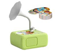 Suxdlan Lecteur de Disque pour Enfants, phonographe enregistrable, Rechargeable, éducatif et sensoriel, pour Filles et garçons