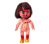 Suxdlan Poupée hantée, Accessoire d'halloween pour Fille bandée sanglante, 9, 6 Pouces