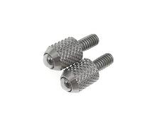 SUXING Lot de 2 points de contact pour indicateur de cadran - Pointe sphérique - Longueur : 7,3 mm - Tige filetée M2,5 (boule en acier inoxydable)