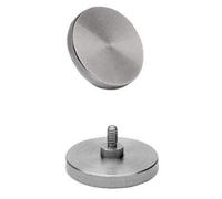 SUXING Points de contact plats pour indicateur numérique, jauge de profondeur, jauge d'épaisseur M2.5, tige filetée de 5 mm, longueur 20 mm de diamètre (20 mm de diamètre).