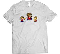 SUXISUUX Alex The Kidd Gaming T-Shirt- Retro Vintage Consoles Christmas Birthdays Arcades Manches Courtes(Medium)