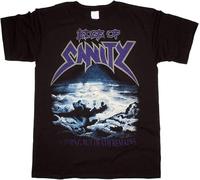 SUXISUUX Edge of Sanity Nothing But Death Remains Death Metal T-Shirt Black Manches Courtes(3X-Large)