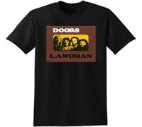 SUXISUUX The Doors T-Shirt la Woman Vinyl CD Manches Courtes(Medium)